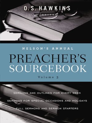 cover image of Nelson's Annual Preacher's Sourcebook, Volume 3